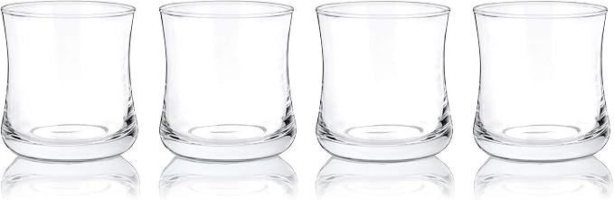 True Bourbon Glass, Whiskey Glasses, Home Bar Glassware, 10 oz Set of 4 - Image 8