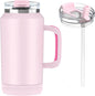 Hydraful 64 oz Tumbler with Handle and Straw by Hydraful