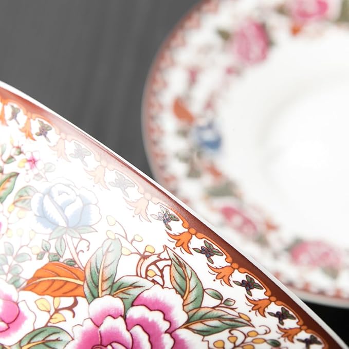 Chinese Gaiwan Tea Cup, Asian Traditional Porcelain Kungfu Handleless Tea Cup - Image 5
