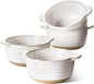 LE TAUCI Soup Bowls with Handles, 20 oz French Onion Soup Crocks, Soup Bowl by LETAUCI