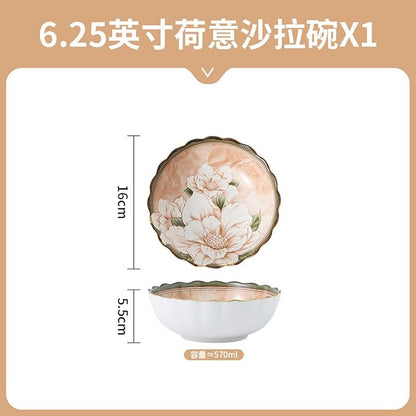 Japanese-style personalized household ceramic tableware, restaurant matching - Image 2