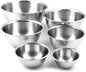 Fox Run 6-Piece Nesting Stainless Steel Polished Mixing Bowls Set | 0.5 by foxrunbrands