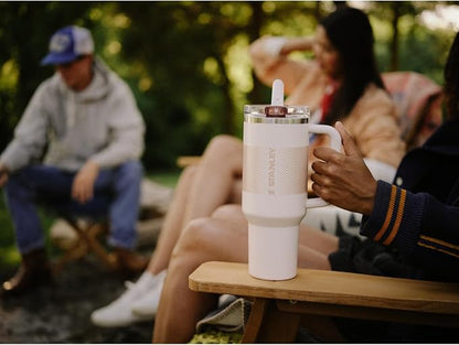 STANLEY Quencher ProTour Flipstraw Tumbler, 40 oz, Azure Fade | Built-In Straw - Image 6