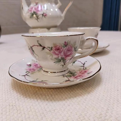 Ceramic Coffee Tea Gift Sets, European Luxury Tea Set, Suitable as A Gift - Image 6