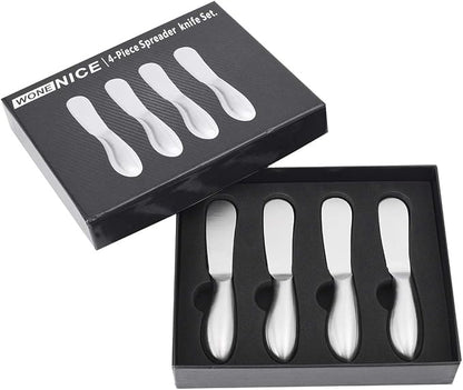 WoneNice 4 pcs Spreader Knife Set, Gift - Image 3
