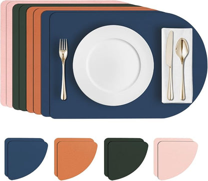 Reversible Faux Leather Placemats - Image 2