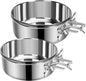 2 Pcs Large Dog Food Water Bowl by YummySam