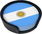 Argentina Flag Coasters for Drinks by Unknown