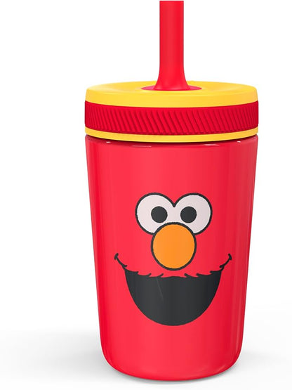Zak Designs Sesame Street Kelso 12oz Stainless Steel Leak-Proof Toddler Cup | by ZakDesigns