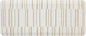 House of Noa Nama Standing Mat – Anti-Fatigue Cushioned Kitchen Mats for Floor | Ergonomic Bounce-Back Foam Kitchen Mats | Anti-Fatigue Mats for Kitchen & Standing | Nara Stripe Natural | 22" x 54"