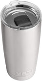 YETI Rambler 20 oz Stainless Steel Vacuum Insulated Tumbler w/MagSlider Lid by YETI
