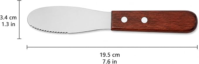 Wide Stainless Steel Spreader Kitchen Knives - Image 5
