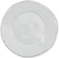 VIETRI Lastra Light Gray European Dinner Plate by Vietri