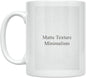 Minimalist Coffee Mug by Unknown