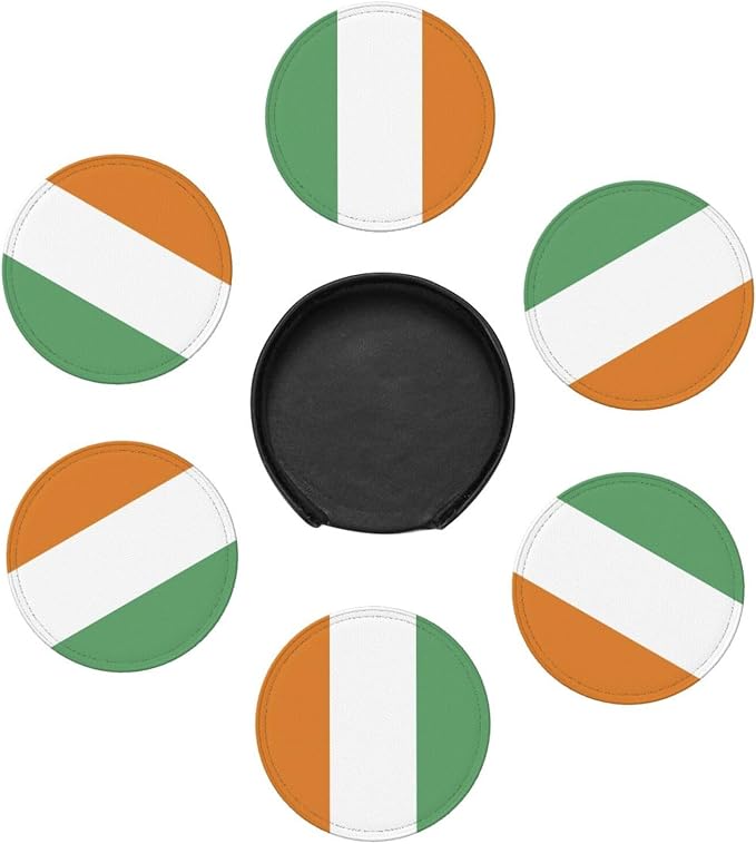 Ireland Flag Coasters for Drinks - Image 7