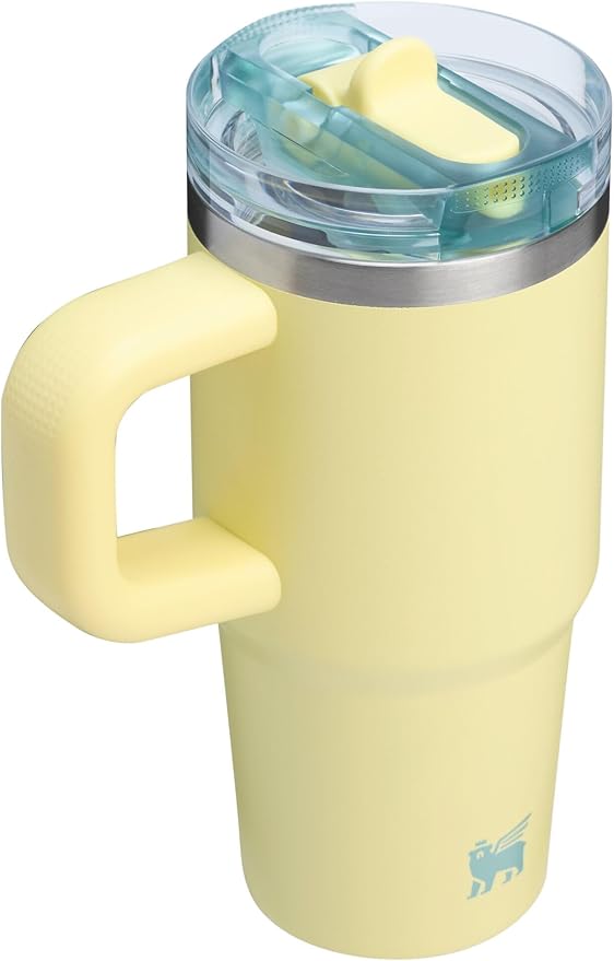 STANLEY Quencher ProTour Flipstraw Tumbler, 14 oz, Pomelo | Built-In Straw & - Image 3
