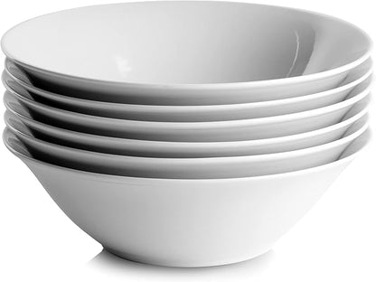 10 Strawberry Street Simply White 7" Round Cereal Bowl - Image 2