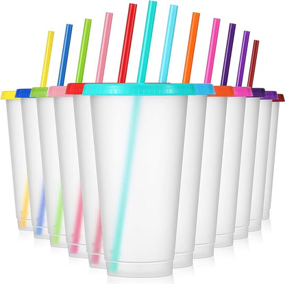 Mifoci 12 Pcs Plastic Tumbler by Mifoci