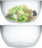 Large Acrylic Salad Bowls and Serving Bowls, Condiments, Break-Resistant Set of by HOME