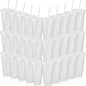 Honeydak 60 Pack Tumbler with Straw and Lid Bulk Cups by Honeydak