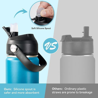 Fijinhom 24oz Insulated Stainless Steel Water Bottle, Wide Mouth Double Wall - Image 4