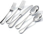 18/10 Stainless Steel Silverware Set by KINGSTONE
