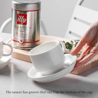 Sweejar Porcelain Cappuccino Cups - Image 5