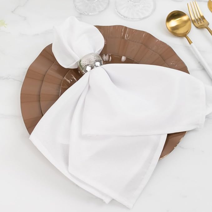 Efavormart 10 Pack Hard Plastic Dessert Plates - Image 7