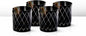 Handicrafts Home Viking Horn Shot Glasses Set of 4, Handmade Natural Ox Horn by HandicraftsHome