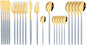JASHII Flatware Set 24 Piece, Stainless Steel Silverware Set, Macaron Small by JASHII