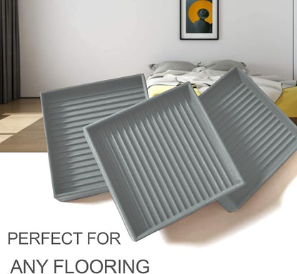 Furniture Coasters, Rubber Furniture Feet, Anti Slide Floor Protector - Image 2