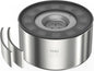 1Gallon No Spill Water Bowl for Dogs, Double-Wall Stainless Steel with Splash-Proof Paws Lid and Floating Disk, Non-Slip Base, Easy to Clean Slow Water Feeder for Large Medium Dogs