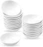 UIBFCWN 20 Pack Ceramic Dipping Bowls, 3 Inch Dipping Sauce Bowls/Dishes, 1.2 oz Soy Sauce Dish, Asian Dipping Dishes for Ketchup, BBQ, Side Dish, Sushi, Condiments, Appetizer