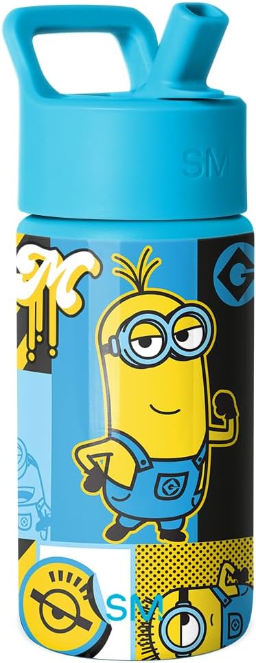 Simple Modern Minions Kids Water Bottle & Toddler Cup | 14oz | Insulated by Unknown
