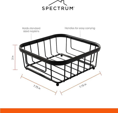 Spectrum Ashley Flat Napkin Holder Basket - Image 6