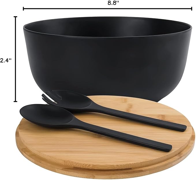 LOVYANXUE Bamboo Fiber Salad Bowl - Image 9