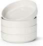 E-far Pasta Bowls Set of 4, 35oz Large Salad Bowl Plate by E-far