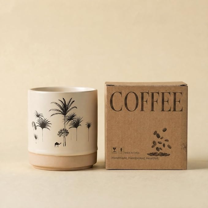8oz Ceramic Mug Cups with DIY Canvas - Image 8