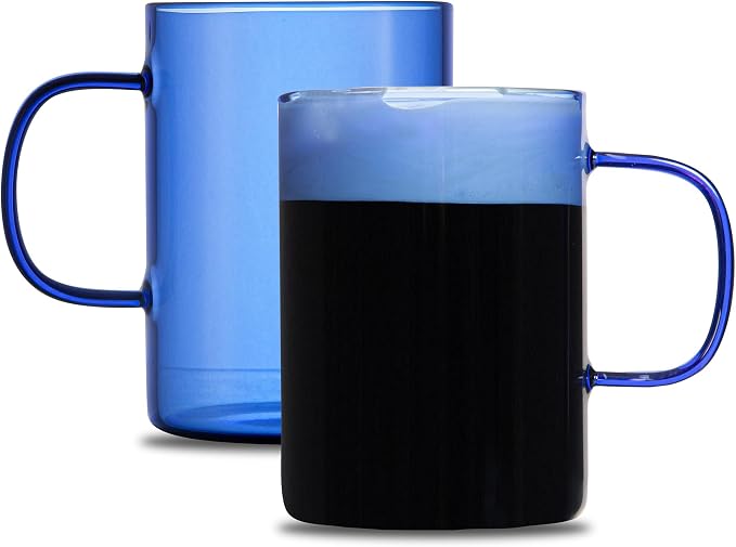 Restaurantware Glass Coffee Mug 12 Count 7 Oz Borosilicate Tea Cup - Image 2
