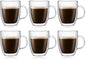 Bodum 10oz Bistro Double Wall Insulated Mug, High-Heat Borosilicate Glass by Bodum