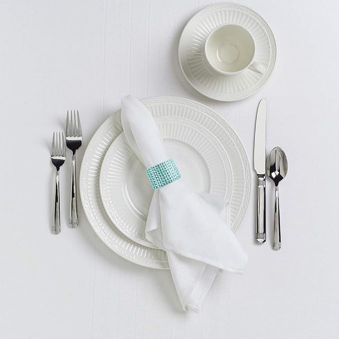 Accmor 100pcs Napkin Rings, DIY Decoration - Image 4