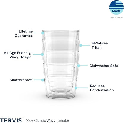 Tervis Clear & Colorful Tabletop Made in USA Double Walled Insulated Tumbler - Image 3