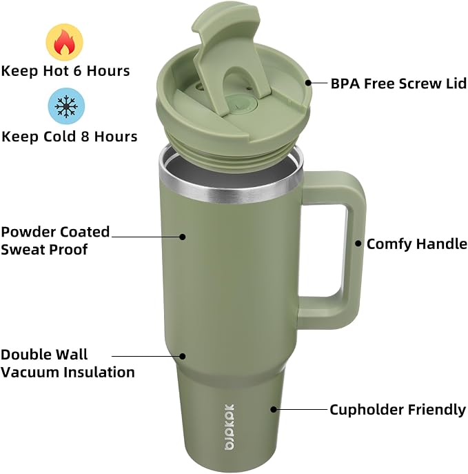 BJPKPK 40 oz Insulated Tumbler - Image 2