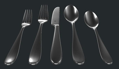 Silverware Set for 4 – 18/10 Stainless Steel Flatware, Mirror Finish, - Image 2