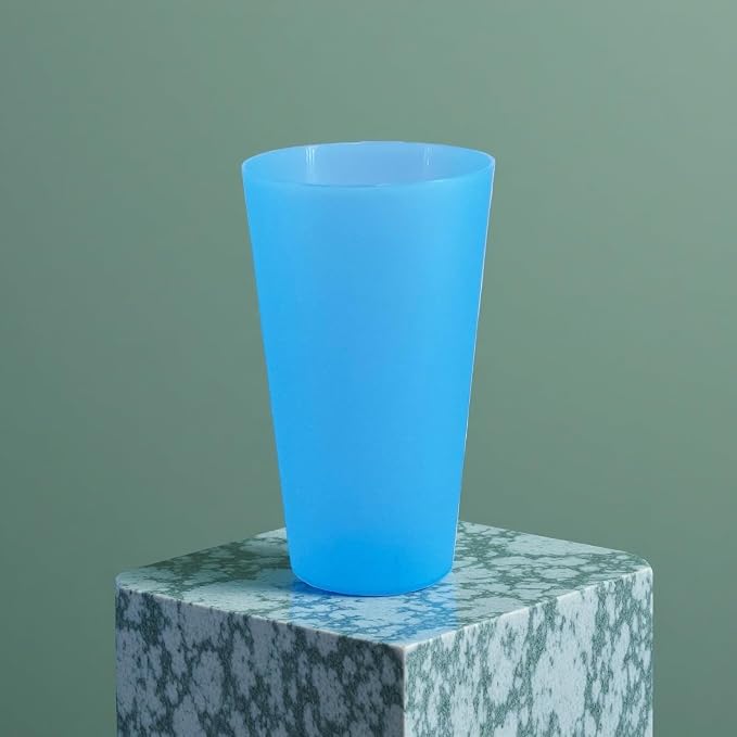 32 oz Plastic Cups Large Reusable set 12, Plastic Tumblers Bright | Food Grade - Image 8