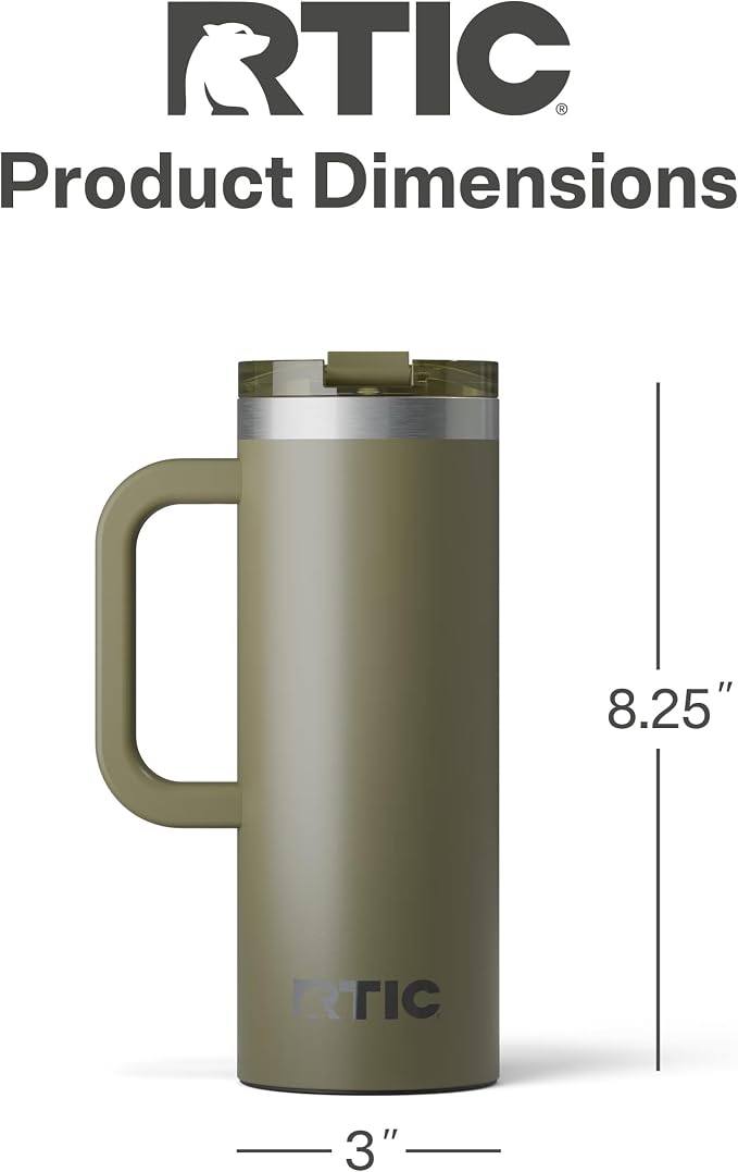 RTIC 20oz Road Trip Travel Mug - Image 4