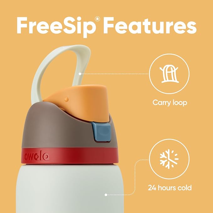 Owala FreeSip Insulated Stainless Steel Water Bottle - Image 4