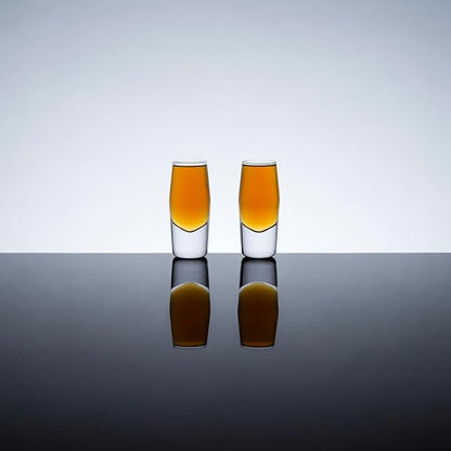 Viski Heavyweight Crystal Shot Glasses Set of 2 - Image 9