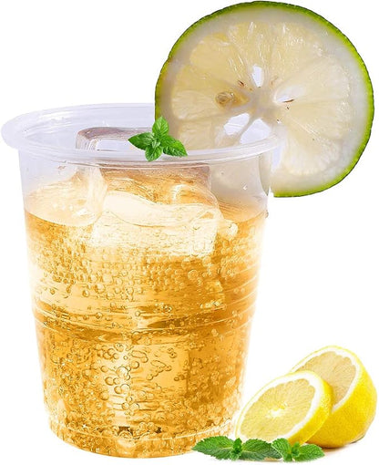 300 Pack 5 OZ Clear Plastic Cups, Disposable Mouthwash Cups, 5 Ounce Cold Party - Image 2