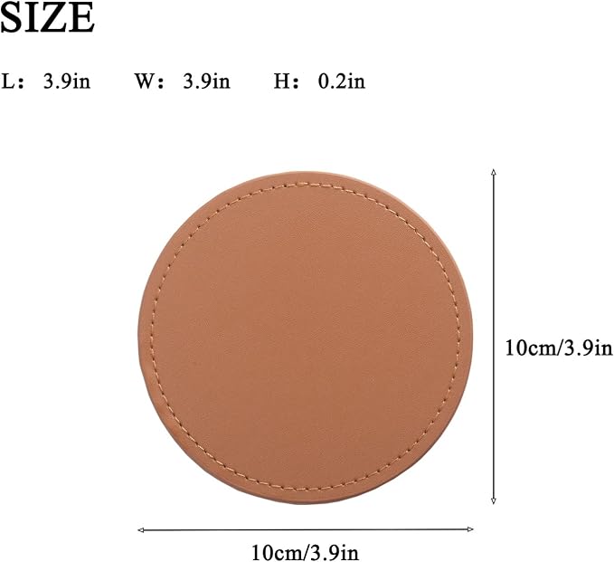 Coasters Set of 6 with Holder - Image 2